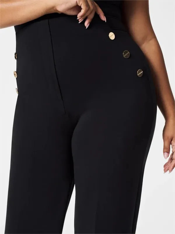 Tummy Control Button Wijde Broek