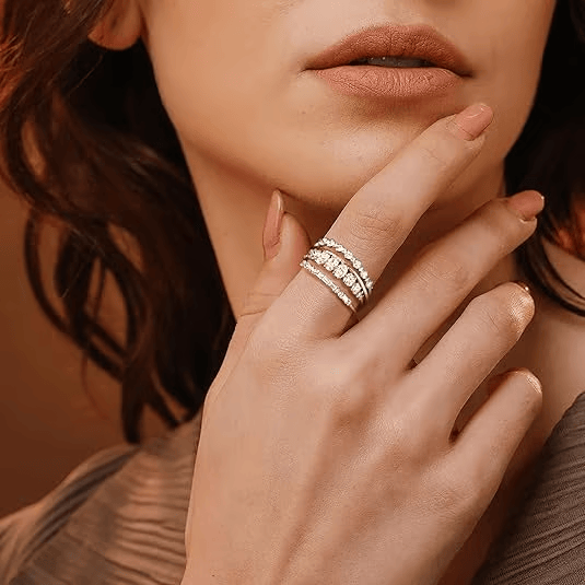 Zirkonia Diamant Gouden Ring